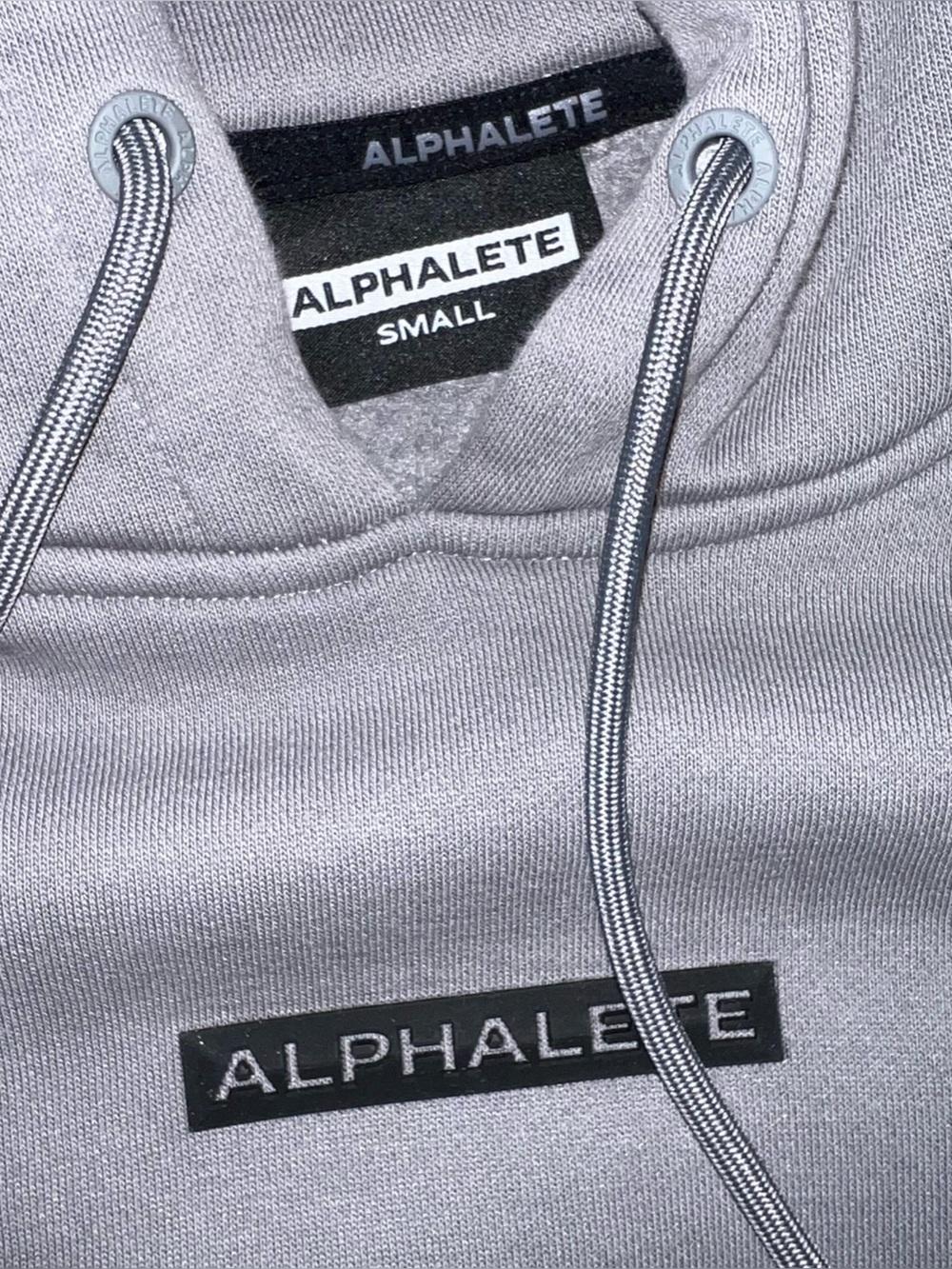 Alphalete Men's Gray Pullover Hoodie
